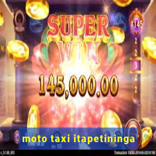 moto taxi itapetininga