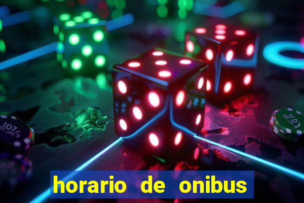 horario de onibus santos dumont x juiz de fora