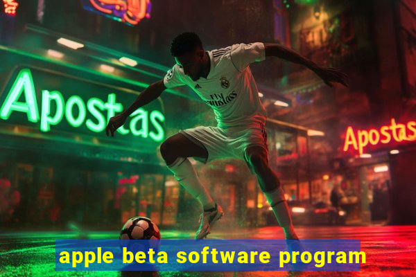 apple beta software program