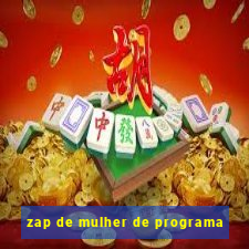 zap de mulher de programa