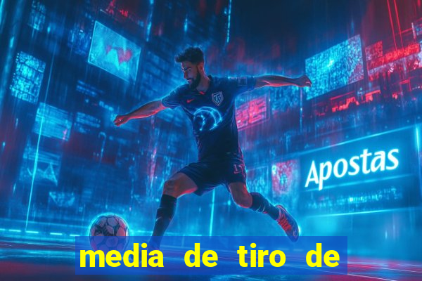 media de tiro de meta por jogo