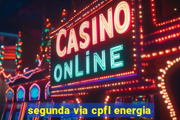 segunda via cpfl energia