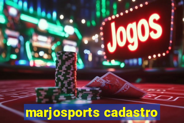 marjosports cadastro