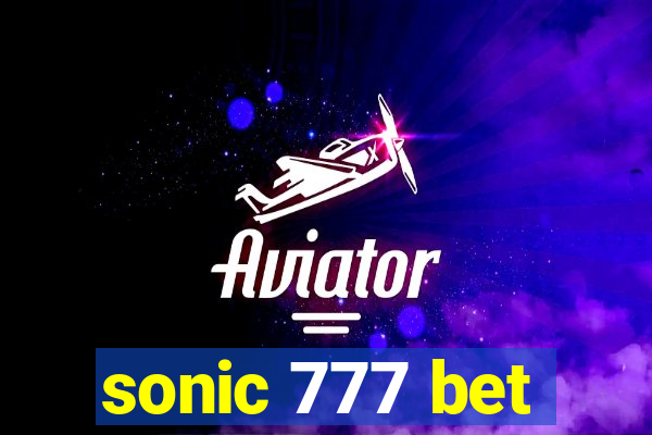 sonic 777 bet