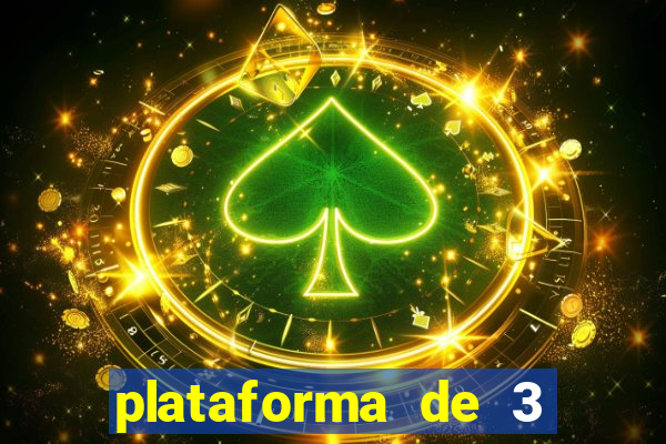 plataforma de 3 reais pg