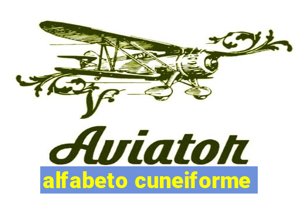 alfabeto cuneiforme