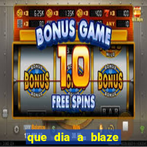 que dia a blaze paga o cashback