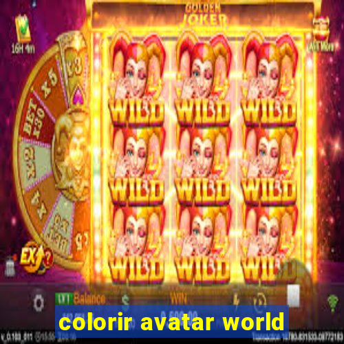 colorir avatar world