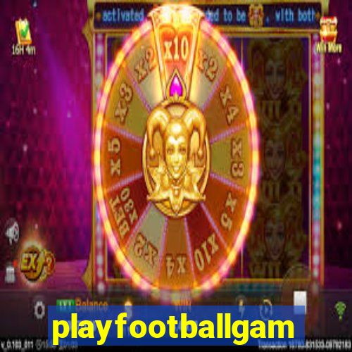 playfootballgames