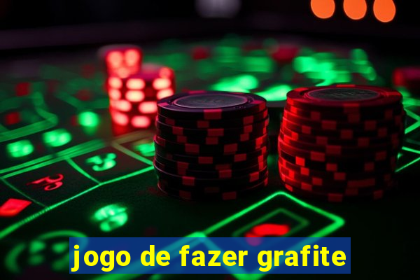 jogo de fazer grafite