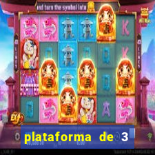 plataforma de 3 reais jogo