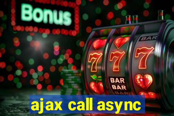 ajax call async