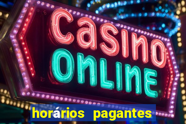 horários pagantes fortune tiger madrugada